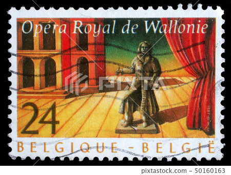 Stamp printed by Belgium  50160163
