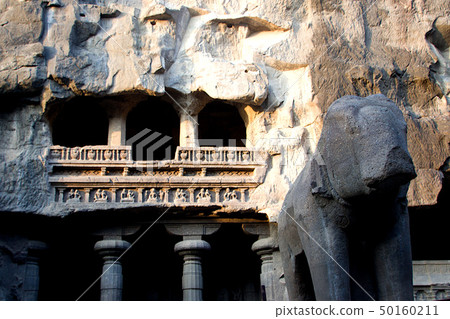 Dual Stage Cave at Ellora 50160211