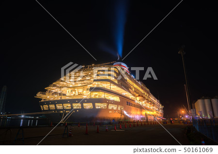 A luxury cruise ship "Asuka II" stops at Shikama Port in Himeji! (Suka, Shikima-ku, Himeji City, Hyogo Prefecture) * Shooting position in the comment section of the work A luxury cruise ship "Asuka II" stops at Shikama Port in Himeji! (Suka, Shikima-ku, Himeji City, Hyogo Prefecture) * Shooting position in the comment section of the work 50161069