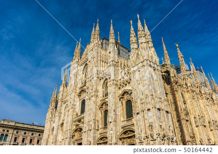 Milan Cathedral Duomo in the morning, Italy Milan Cathedral Duomo in the morning, Italy 50164442