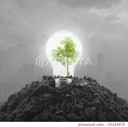 Ecological power and energy concept 50164878