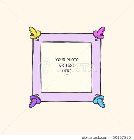 Template vector photo frames - Stock Illustration [50167850] - PIXTA