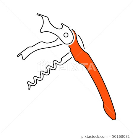 Waiter Corkscrew Icon 50168081
