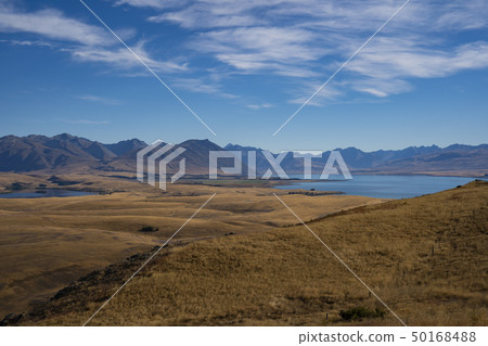 從約翰山觀測所的新西蘭透視風景 從約翰山觀測所的新西蘭透視風景 50168488