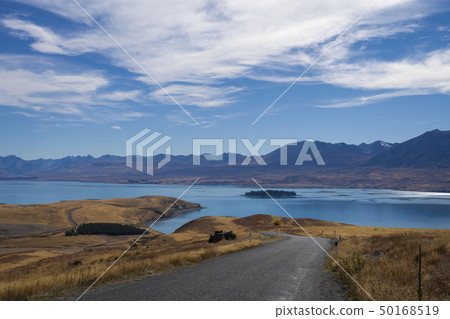 從約翰山觀測所的新西蘭透視風景 從約翰山觀測所的新西蘭透視風景 50168519
