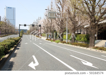 東京的道路風景（東京都千代田區永田町） 50168574