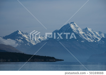 New Zealand landscape Lake Pukaki New Zealand landscape Lake Pukaki 50169088
