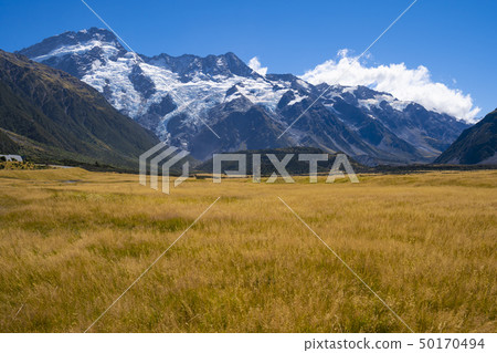 Landscape of New Zealand Mount Aoraki Landscape of New Zealand Mount Aoraki 50170494