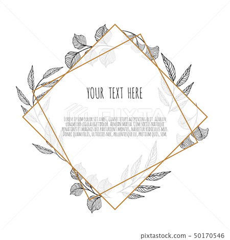 Vector floral design card. Greeting, postcard Vector floral design card. Greeting, postcard 50170546