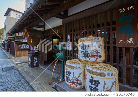 島根的Tsuwano（San的小京都）Honcho-dori 1-chome在鵝卵石（朝北） 50170746