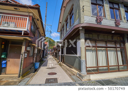 Tsuwano fish town street (west direction) of Shimane (small Kyoto of San-in) Tsuwano fish town street (west direction) of Shimane (small Kyoto of San-in) 50170749