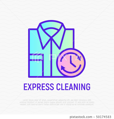 Express cleaning: folded shirt with timer Express cleaning: folded shirt with timer 50174583