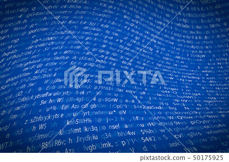 Abstract complicated crypto symbols twisted on Abstract complicated crypto symbols twisted on 50175925