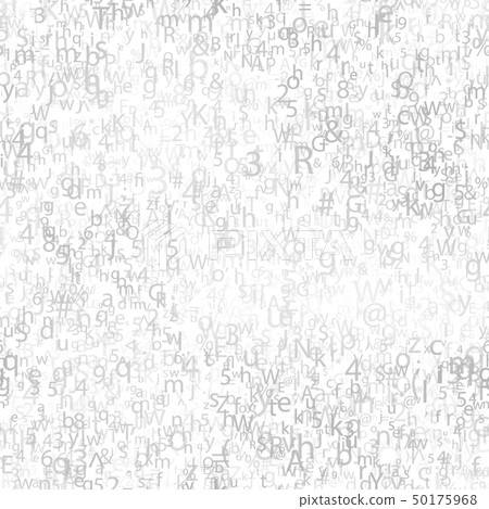 Abstract gray chaotic complicated crypto symbols Abstract gray chaotic complicated crypto symbols 50175968