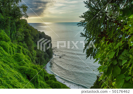 green cape. beautiful coast of the Black Sea green cape. beautiful coast of the Black Sea 50176462