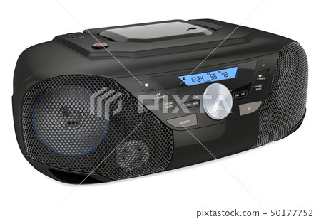 Modern CD Boombox with AM/FM Stereo Radio 50177752