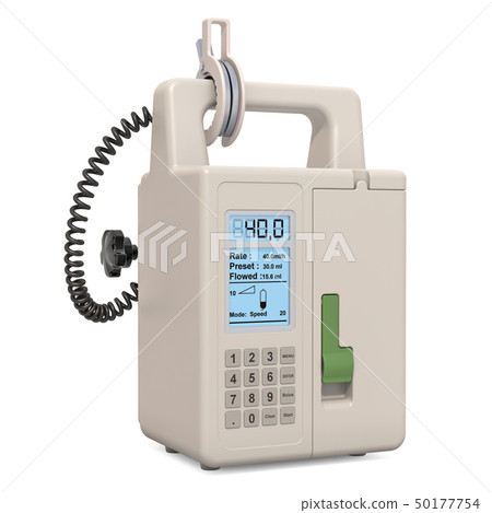 Infusion Pump, 3D rendering Infusion Pump, 3D rendering 50177754