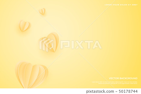 Paper art background, valentine background, romantic love background Paper art background, valentine background, romantic love background 50178744
