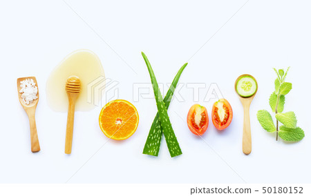 Natural ingredients for homemade skin care 50180152