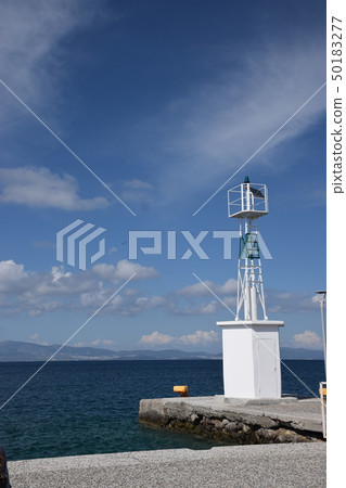 Greece Kos white lighthouse 50183277