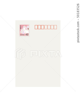 郵票的明信片 50183526