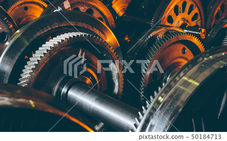 New train wheels on the factory 50184713