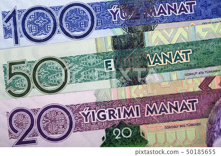 Turkmenistan Manat, a business bacground  50185655