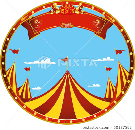 Sticker nice day circus Sticker nice day circus 50187592