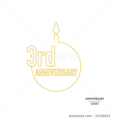 Logo: 3rd Anniversary Logo: 3rd Anniversary 50188922