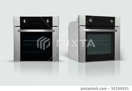 oven over white background 50189501