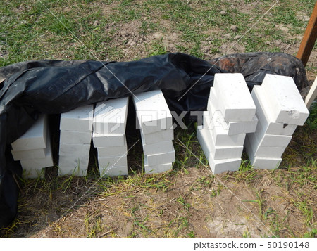Building bricks, stone materials for work Building bricks, stone materials for work 50190148