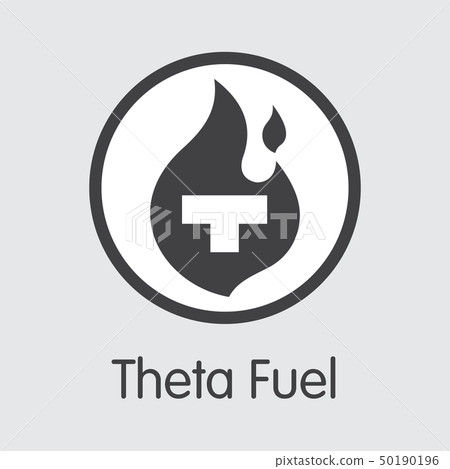 TFUEL - Theta Fuel. The Icon of Money or Market Emblem. TFUEL - Theta Fuel. The Icon of Money or Market Emblem. 50190196
