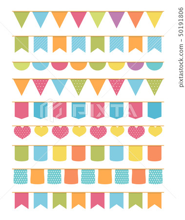 Seamless Bunting Seamless Bunting 50191806