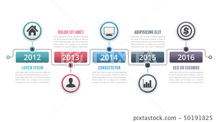 Timeline Infographics 50191825