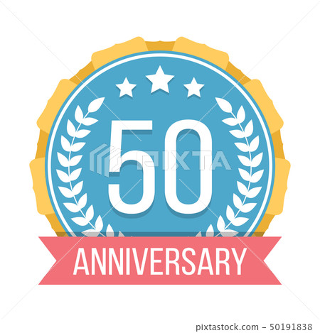 50 Years Anniversary Emblem 50 Years Anniversary Emblem 50191838
