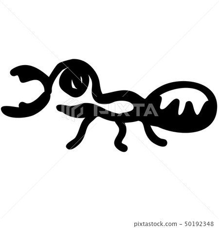 Ant Icon Logo Vector Symbol. Insect Icon Ant Icon Logo Vector Symbol. Insect Icon 50192348