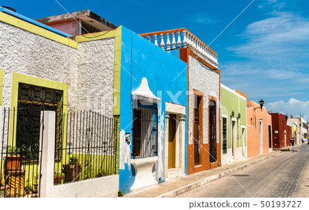 Colonial architecture in Campeche, Mexico Colonial architecture in Campeche, Mexico 50193727