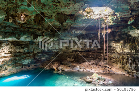 Cenote Dzitnup in Yucatan, Mexico 50193786