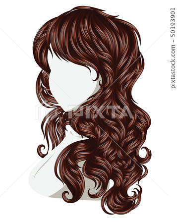 Curly Hair Style 50193901