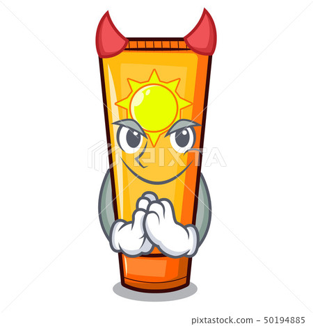 Devil cartoon sun cream in bag makeup Devil cartoon sun cream in bag makeup 50194885
