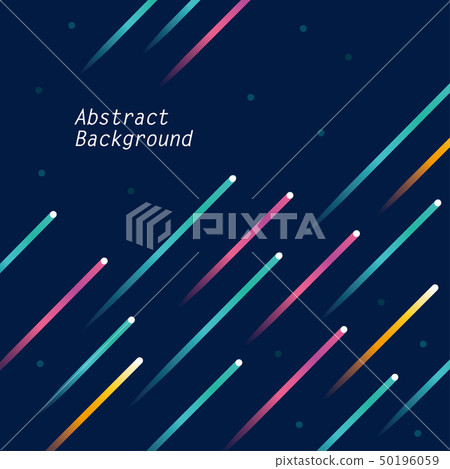 Glowing lines abstract background - Stock Illustration [50196059] - PIXTA