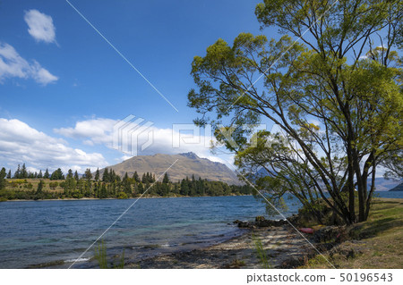 Landscape of Lake Wakatipu in Queensland Landscape of Lake Wakatipu in Queensland 50196543