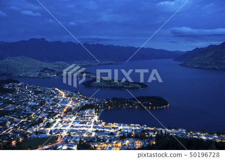 皇后鎮夜景城市景觀 皇后鎮夜景城市景觀 50196728