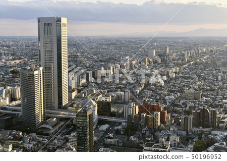 Tokyo cityscape in Japan I want to see Tokyo Opera City Tower etc. 50196952