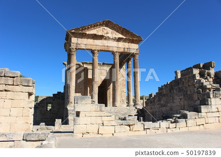 杜加遺址突尼斯世界遺產非洲 50197839