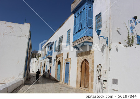 City of Sidi Bu Side Tunisia Tunis Africa 50197844