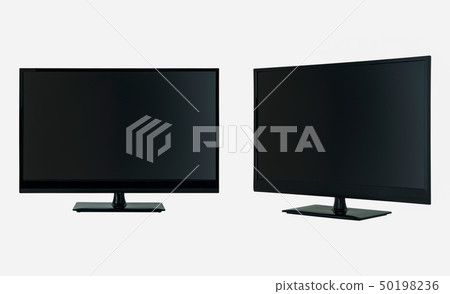 tv on white background tv on white background 50198236