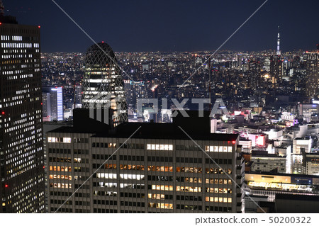 Tokyo cityscape in Japan I want to see Tokyo Sky Tree and Tokyo Dome etc. 50200322