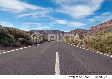 Road in Mountain on Canary Islands Tenerife. Road in Mountain on Canary Islands Tenerife. 50201745