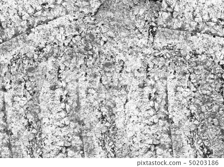 Dirty damaged texture pattern of old paper with black spots 50203186